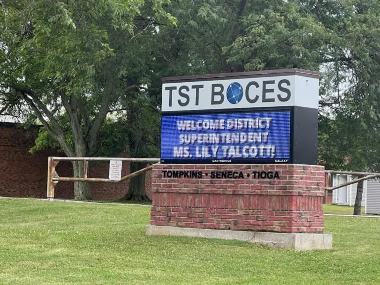 Outside the TST BOCES building