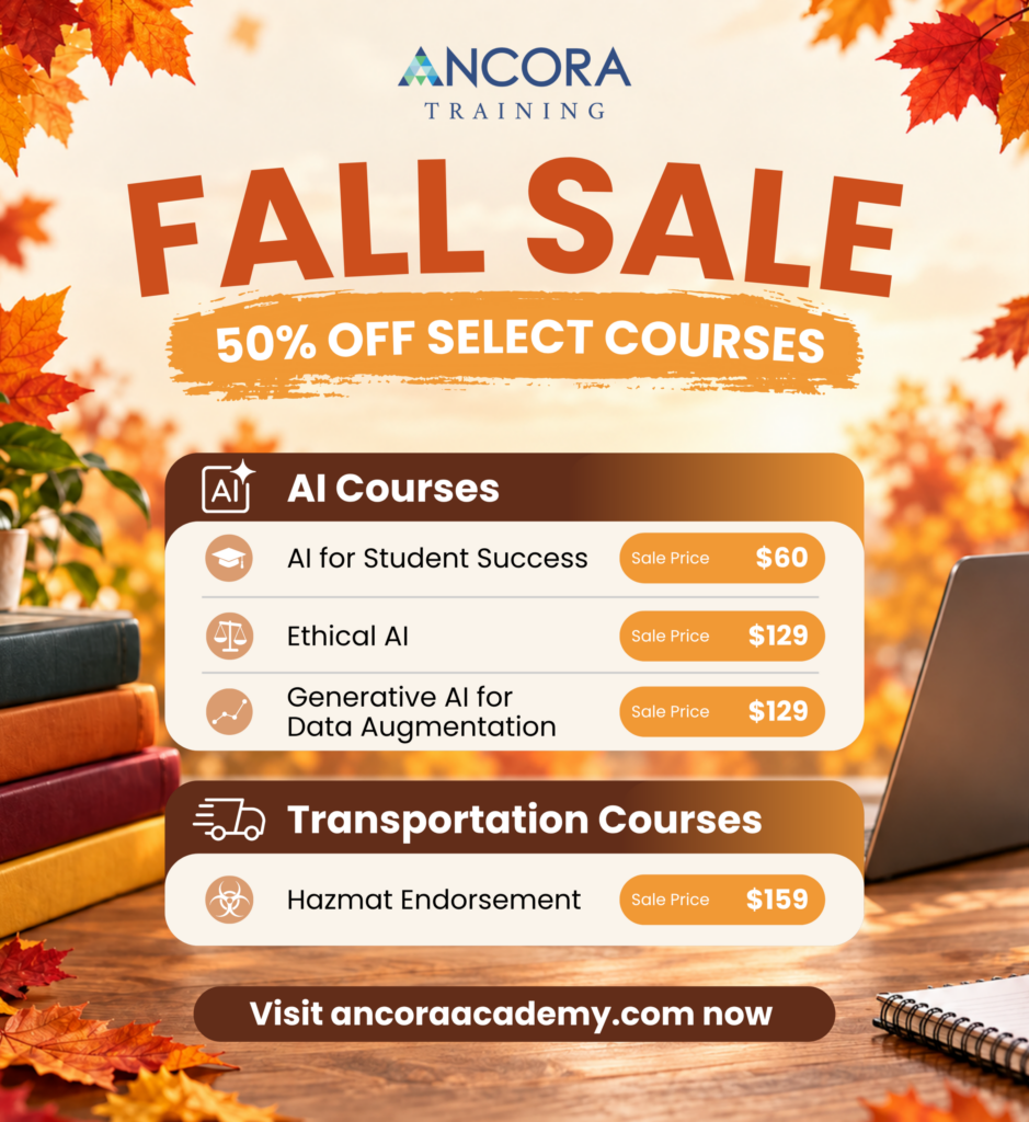 Ancora Academy Fall sale
